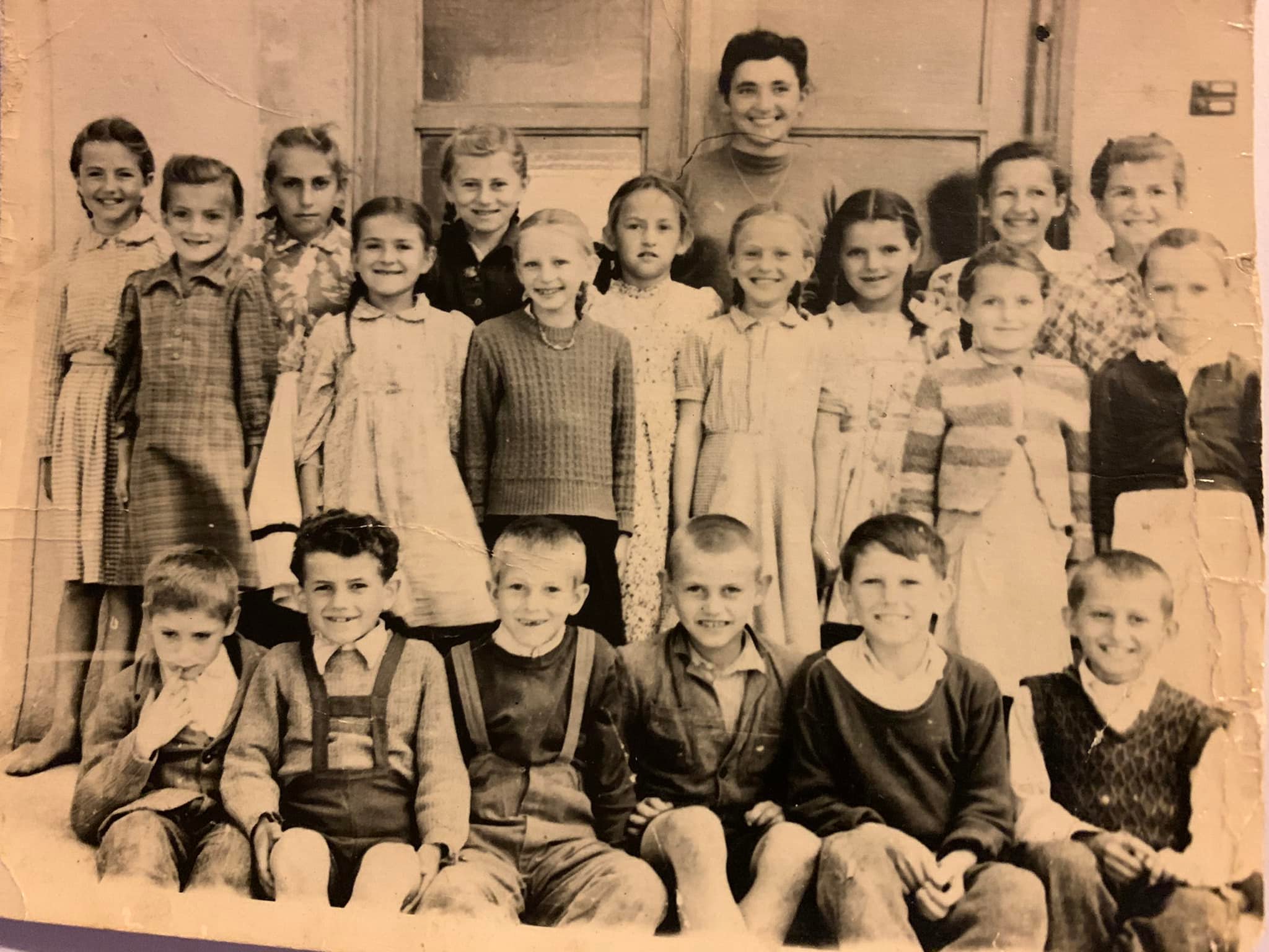 School Children in Vukmanić 1950s